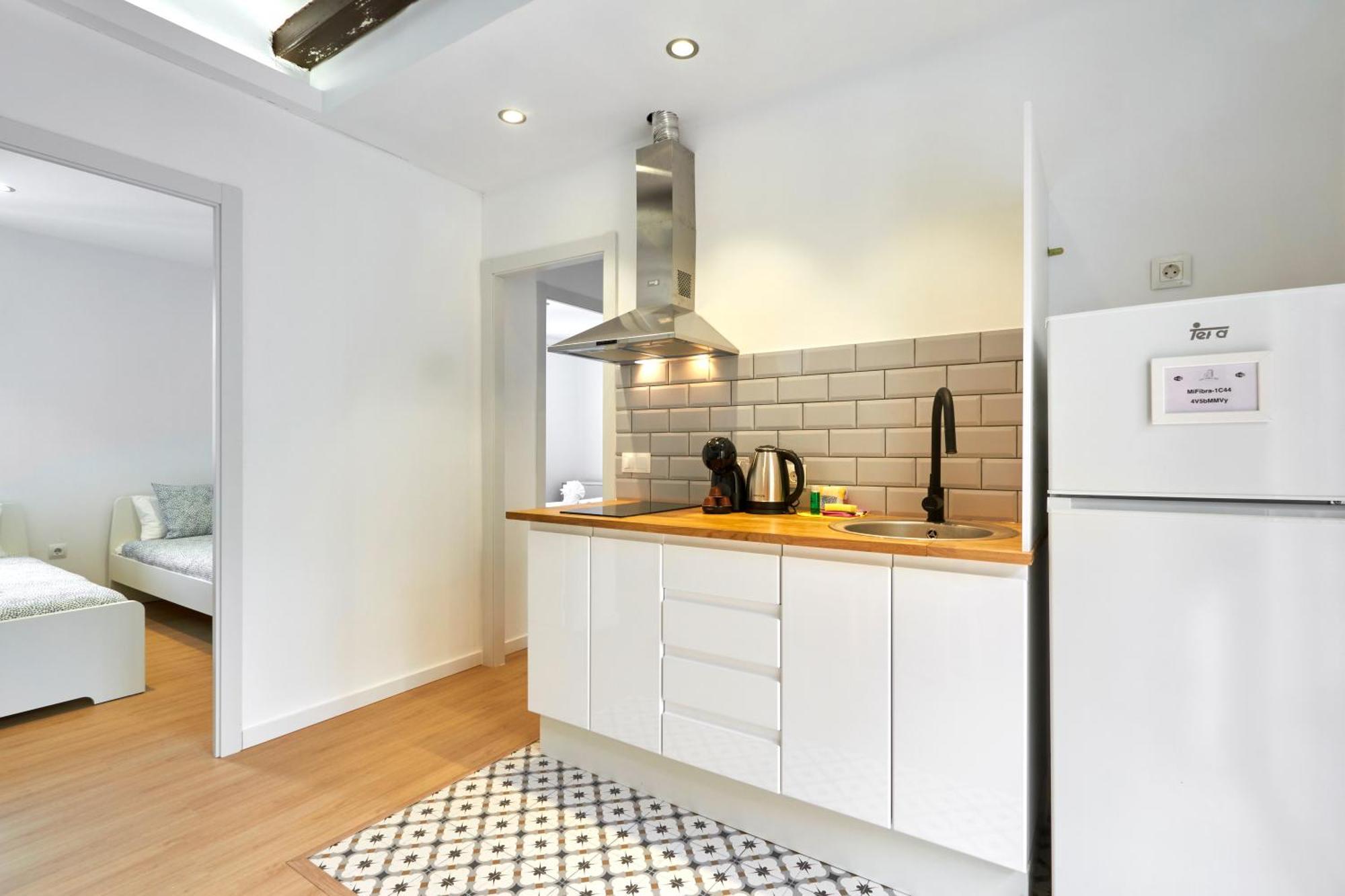 Ma Bright Apartment Next To Parc De Montjuic Barcelona Bagian luar foto