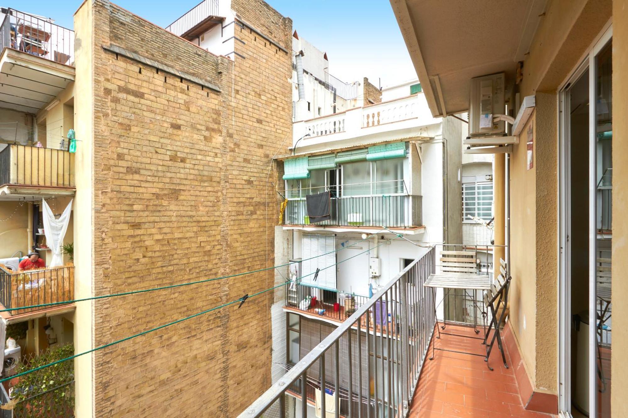 Ma Bright Apartment Next To Parc De Montjuic Barcelona Bagian luar foto